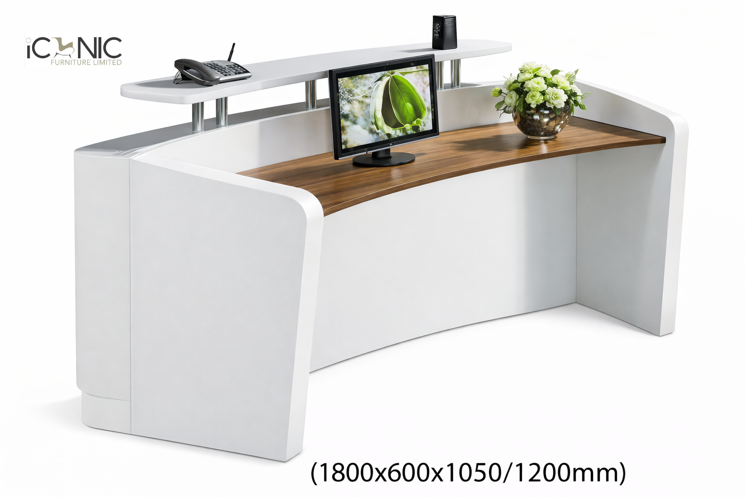 reception-desk-with-floral-accents-design.jpg Reception desk with floral accents for elegant office reception
