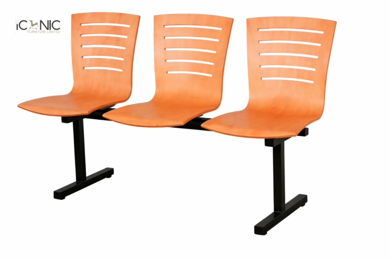 Group chair seating for reception and waiting area
