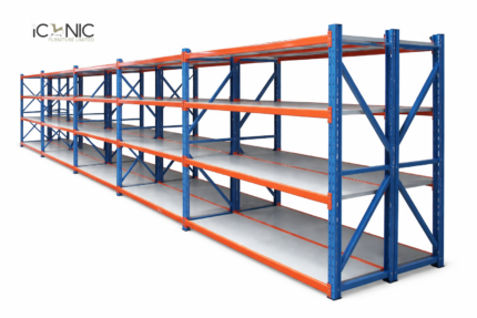 Heavy duty industrial storage rack for warehouse and factory use by Iconic Furniture Bangladesh