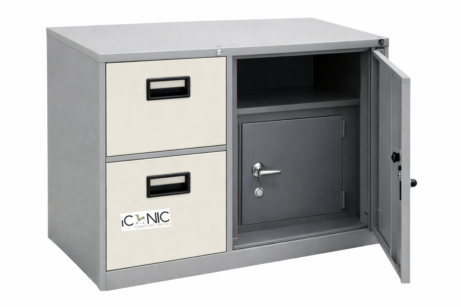 lockable-steel-file-cabinet-iconicfurniture-bd.jpg Lockable steel file cabinet with security lock by Iconic Furniture Bangladesh