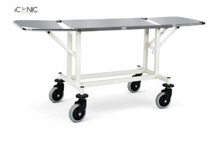 Patient trolley for safe transfer in hospital and clinic