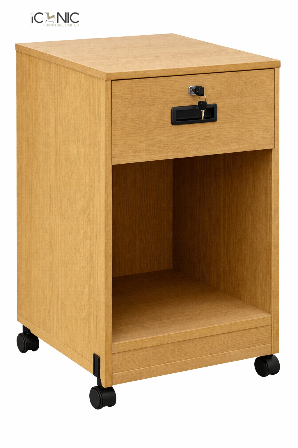 sleek-board-drawer-cabinet-office-iconicfurniture-bd.jpg Compact board drawer unit for office workstation storage
