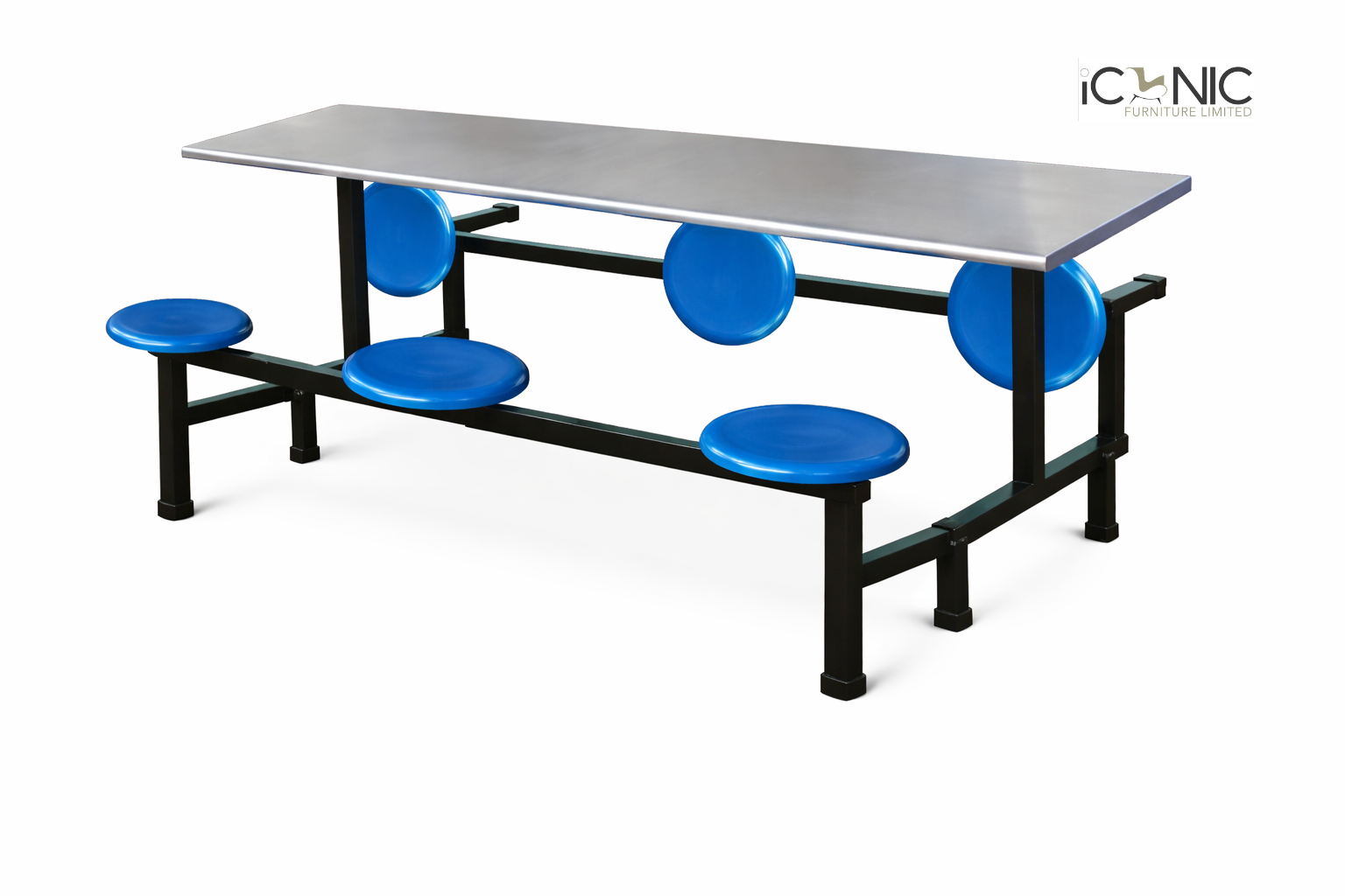 Industrial workers dining table for factory canteen use in Bangladesh