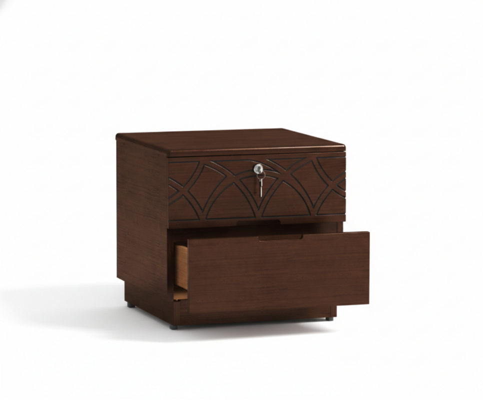 modern wooden bedside table with drawer bedroom side table in Bangladesh