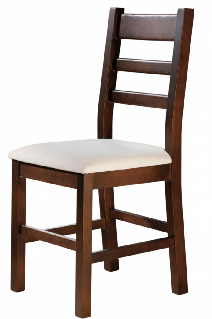 Modern Solid Wood Dining Chair with Cushion Seat